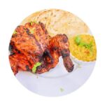 Afgani Chcken full with 4 parata & Gravy